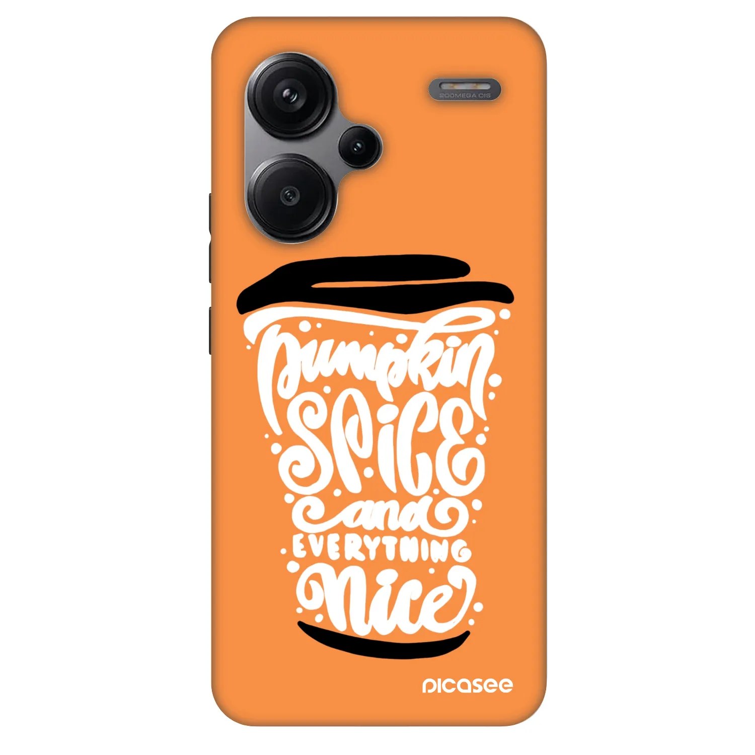Picasee Fashion Case za Xiaomi Redmi Note 13 Pro+ 5G - Pumpkin coffee