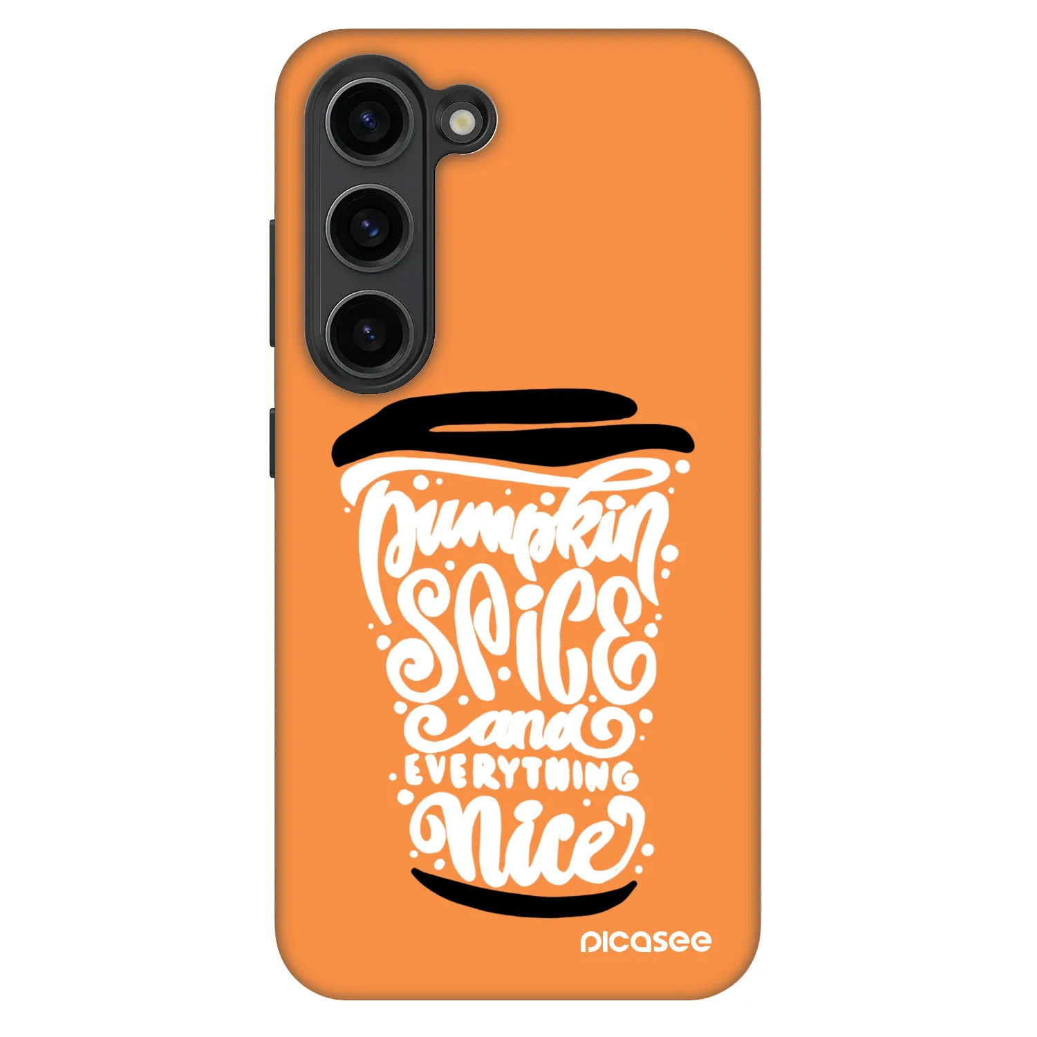 Picasee Fashion Case za Samsung Galaxy S23+ 5G - Pumpkin coffee