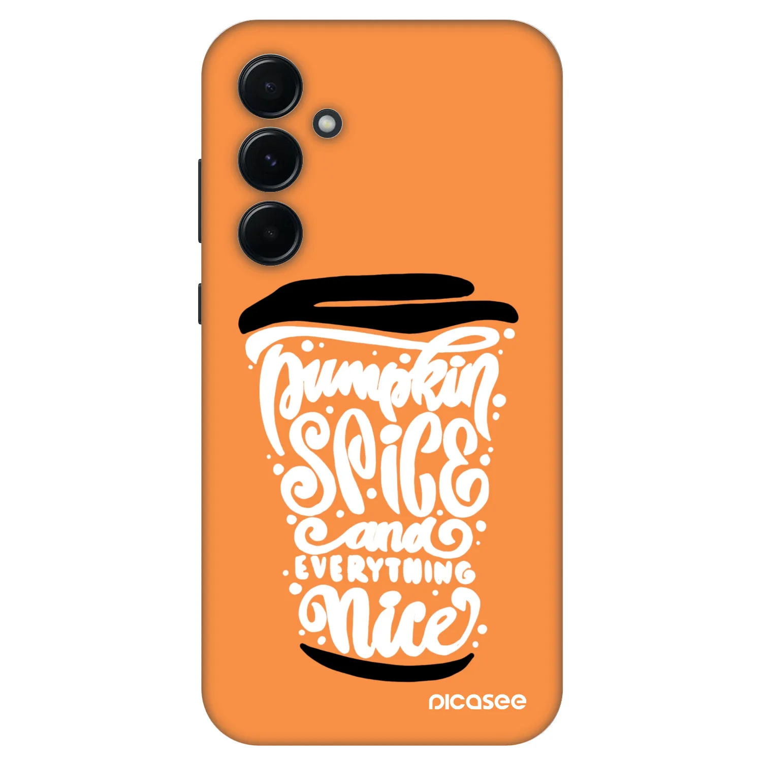 Picasee Fashion Case za Samsung Galaxy A55 5G A556B - Pumpkin coffee