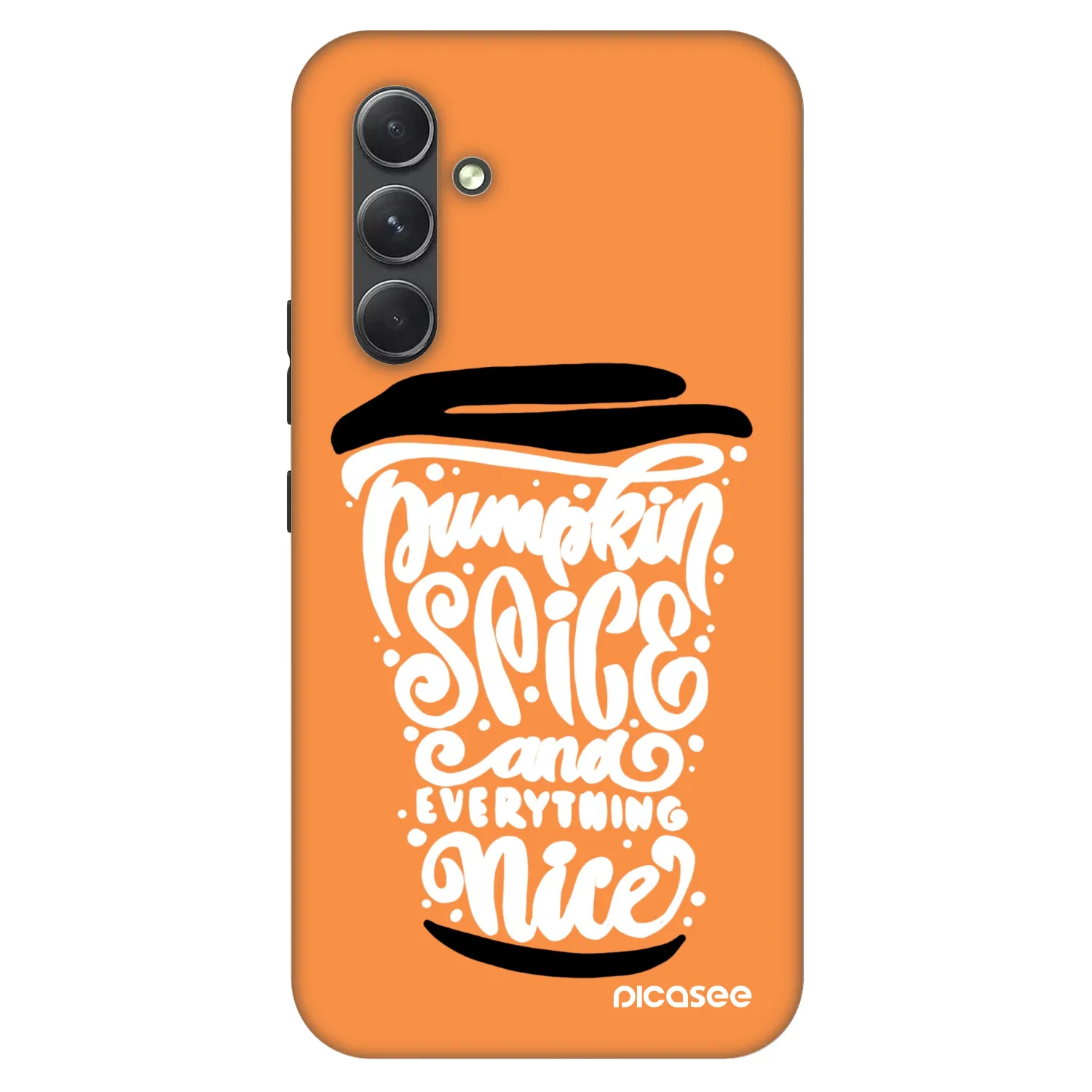 Picasee Fashion Case za Samsung Galaxy A54 5G A546B - Pumpkin coffee