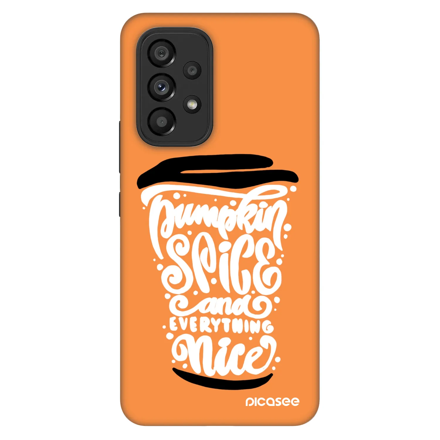 Picasee Fashion Case za Samsung Galaxy A53 5G A536 - Pumpkin coffee