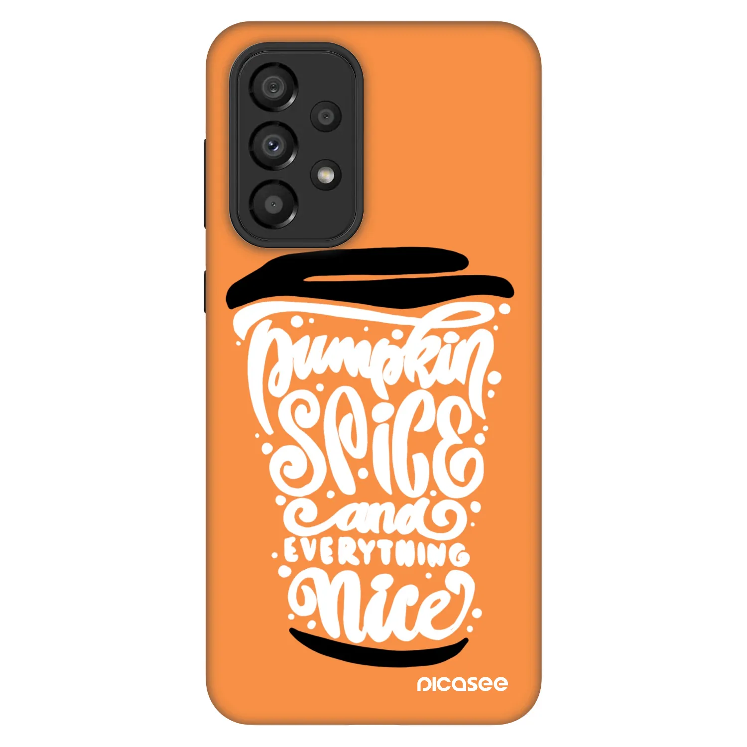 Picasee Fashion Case za Samsung Galaxy A33 5G A336 - Pumpkin coffee