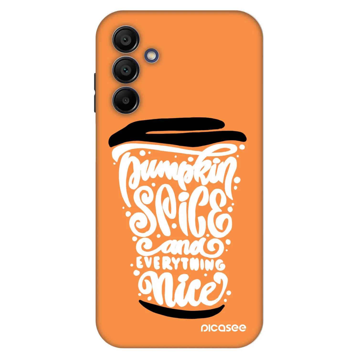 Picasee Fashion Case za Samsung Galaxy A15 A155F 4G - Pumpkin coffee