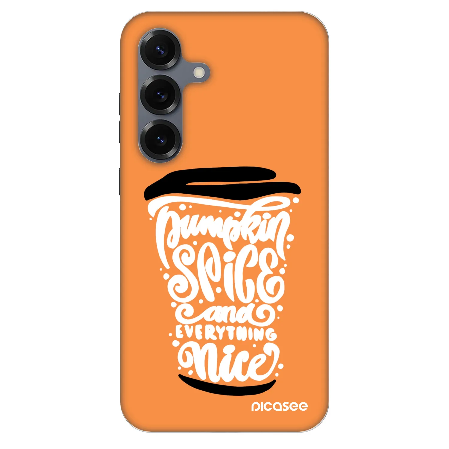 Picasee Fashion Case PowerShare pro Samsung Galaxy S25 5G - Pumpkin coffee