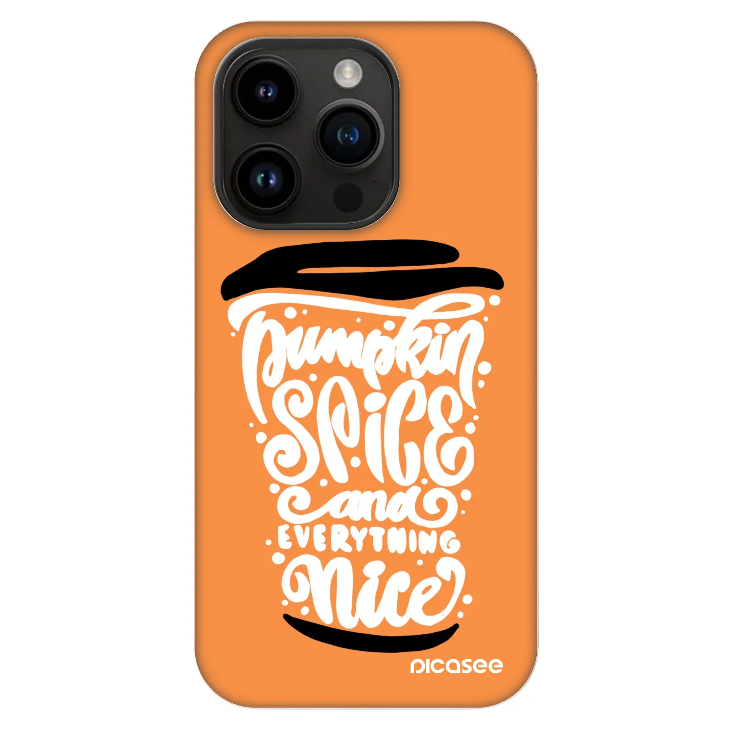 Picasee Fashion Case MagSafe za Apple iPhone 14 Pro - Pumpkin coffee
