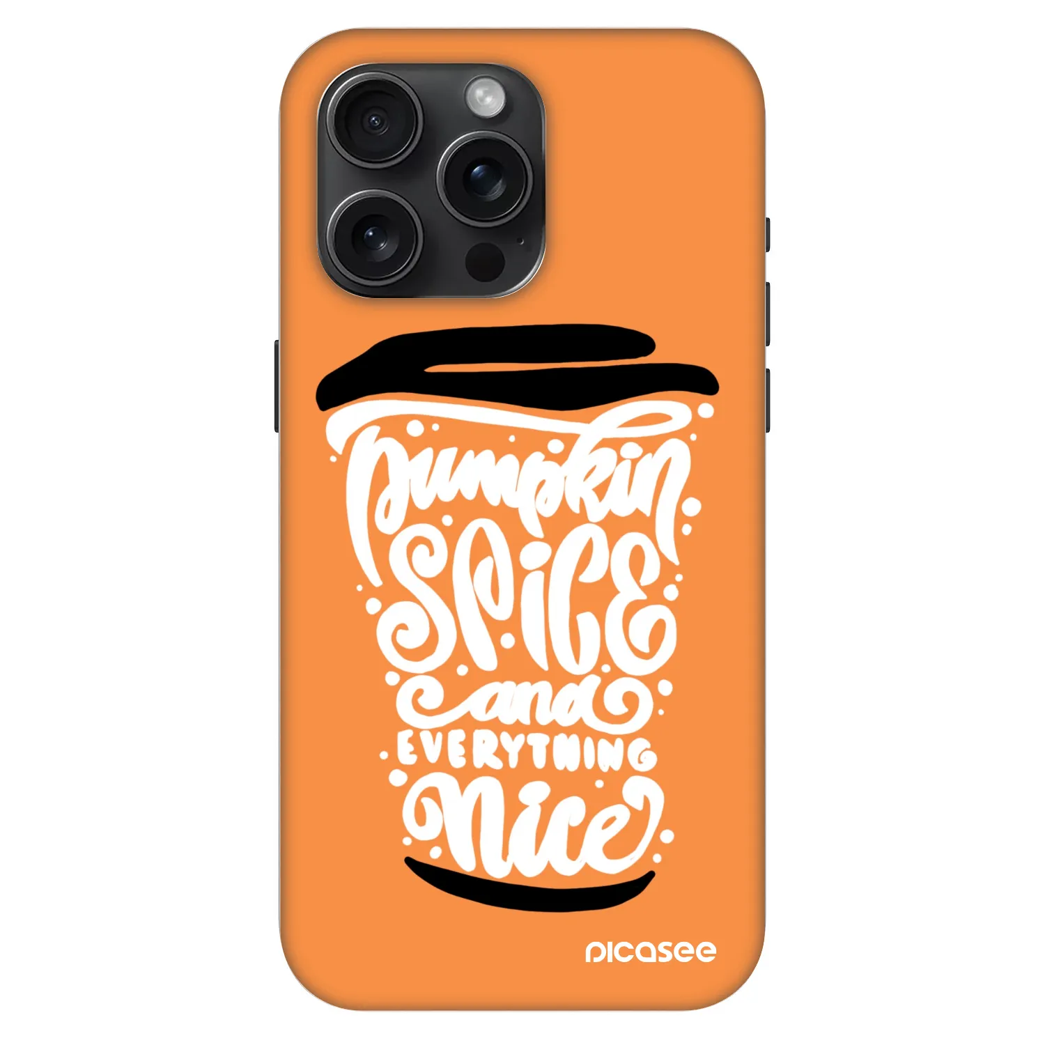 Picasee Fashion Case MagSafe za Apple iPhone 15 Pro Max - Pumpkin coffee