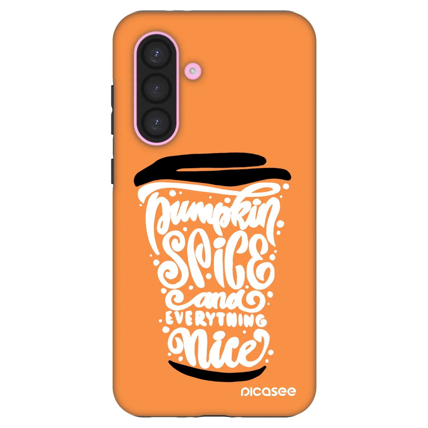 Picasee Fashion Case za Samsung Galaxy A56 5G A566B - Pumpkin coffee