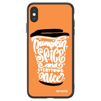 Picasee ULTIMATE CASE za Apple iPhone XS Max - Pumpkin coffee