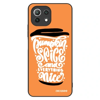 Ovitek za Xiaomi Mi 11 Lite - Pumpkin coffee