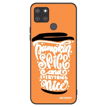 Ovitek za Realme C21Y - Pumpkin coffee