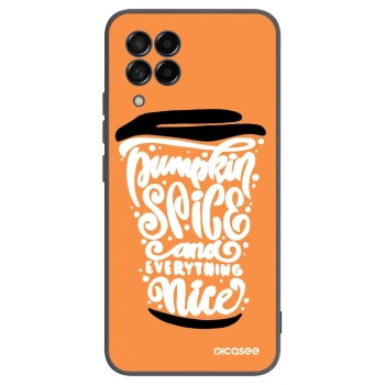 Ovitek za Samsung Galaxy M53 5G - Pumpkin coffee