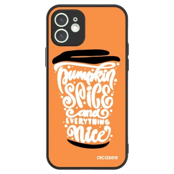 Picasee ULTIMATE CASE MagSafe za Apple iPhone 12 - Pumpkin coffee