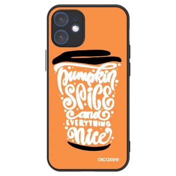 Picasee ULTIMATE CASE MagSafe za Apple iPhone 12 mini - Pumpkin coffee