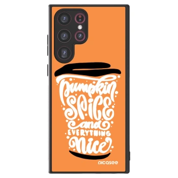 Picasee ULTIMATE CASE PowerShare za Samsung Galaxy S22 Ultra 5G - Pumpkin coffee