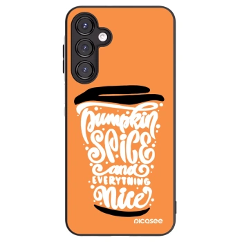Picasee silikonski črni ovitek za Samsung Galaxy A16 5G - Pumpkin coffee