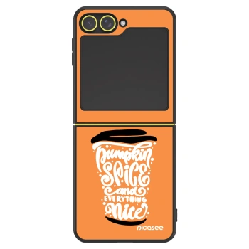 Ovitek za Samsung Galaxy Z Flip6 5G - Pumpkin coffee