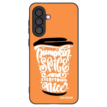 Picasee silikonski črni ovitek za Samsung Galaxy A56 5G A566B - Pumpkin coffee