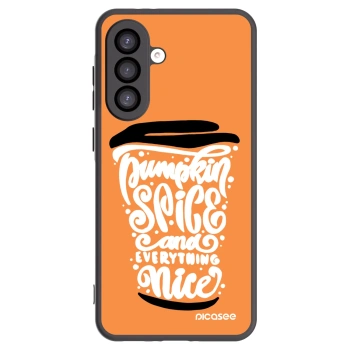 Picasee silikonski črni ovitek za Samsung Galaxy A26 5G A266B - Pumpkin coffee