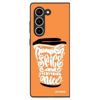 Ovitek za Samsung Galaxy Z Fold5 5G - Pumpkin coffee