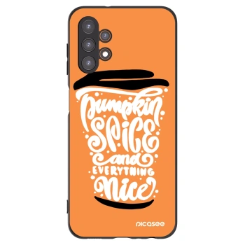 Picasee silikonski črni ovitek za Samsung Galaxy A13 5G - Pumpkin coffee