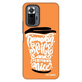 Ovitek za Xiaomi Redmi Note 10 Pro - Pumpkin coffee