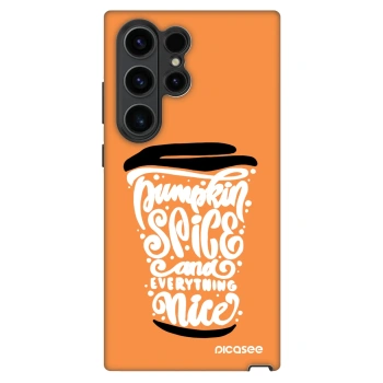 Ovitek za Samsung Galaxy S23 Ultra 5G - Pumpkin coffee