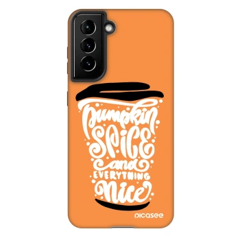 Ovitek za Samsung Galaxy S21 5G G991B - Pumpkin coffee