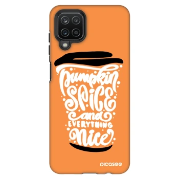 Ovitek za Samsung Galaxy A12 A125F - Pumpkin coffee