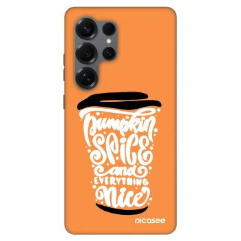 Ovitek za Samsung Galaxy S25 Ultra 5G - Pumpkin coffee