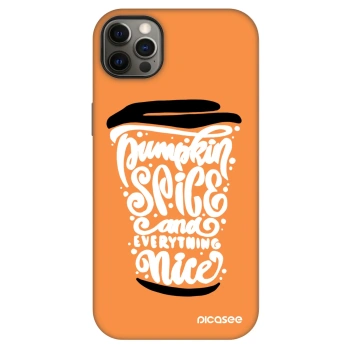 Ovitek za Apple iPhone 12 Pro Max - Pumpkin coffee