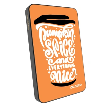 Prenosna baterija z MagSafe 5 000 mAh Siva - Pumpkin coffee