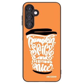 Picasee silikonski črni ovitek za Samsung Galaxy A16 4G - Pumpkin coffee