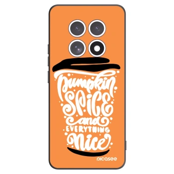 Picasee silikonski črni ovitek za Xiaomi Redmi Note 15 5G - Pumpkin coffee