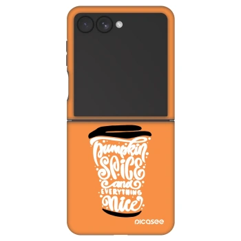 Ovitek za Samsung Galaxy Z Flip7 5G - Pumpkin coffee