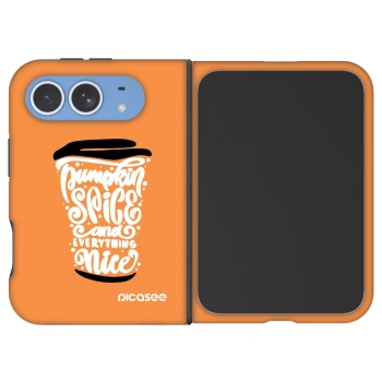 Ovitek za Apple iPhone Duo - Pumpkin coffee