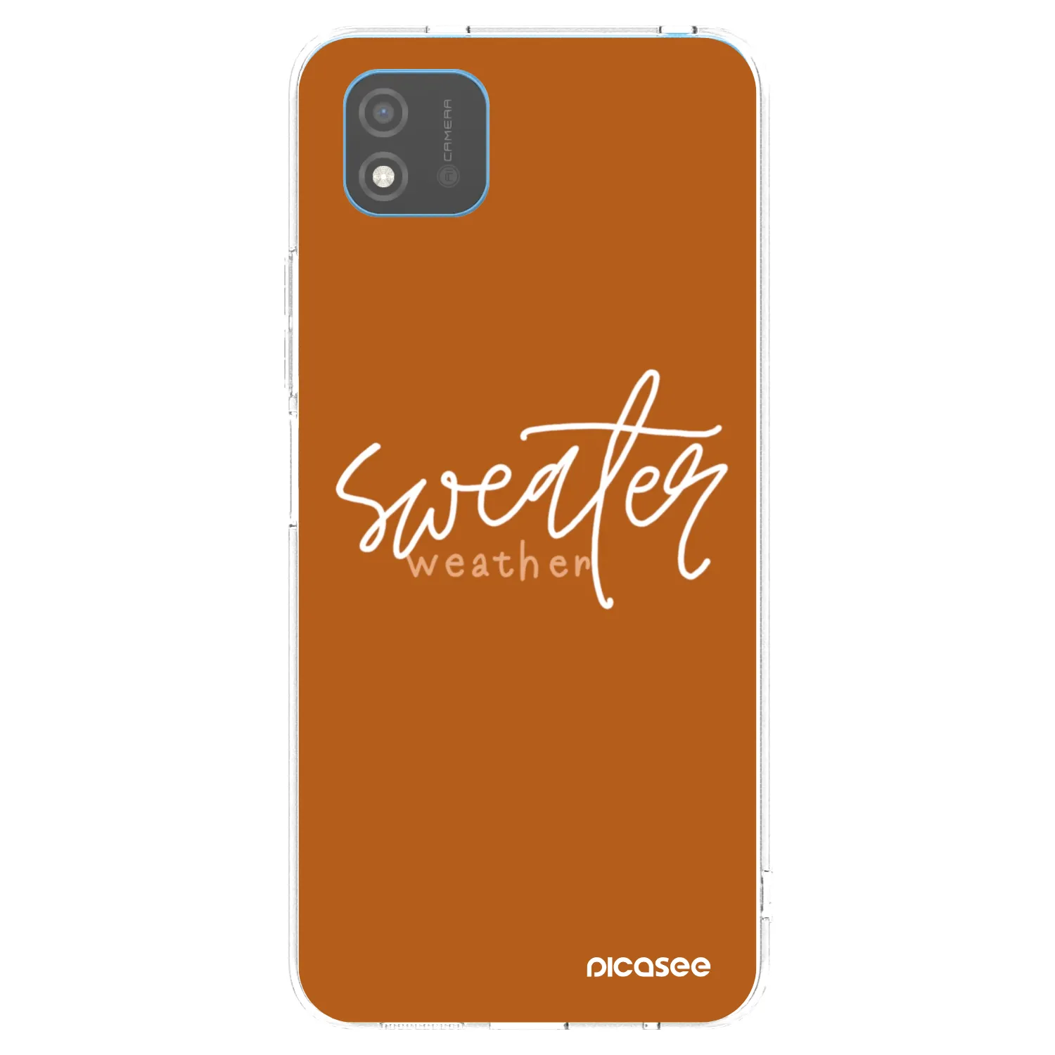 Picasee silikonski prozorni ovitek za Realme C11 (2021) - Sweater weather