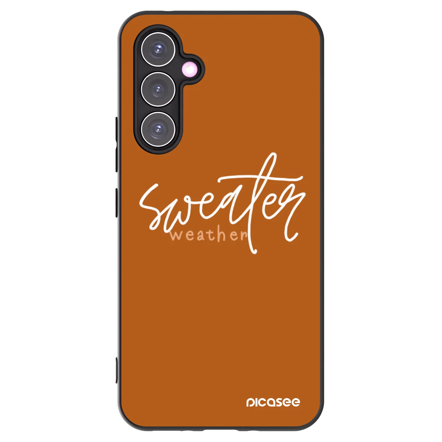 Picasee silikonski črni ovitek za Samsung Galaxy A54 5G A546B - Sweater weather