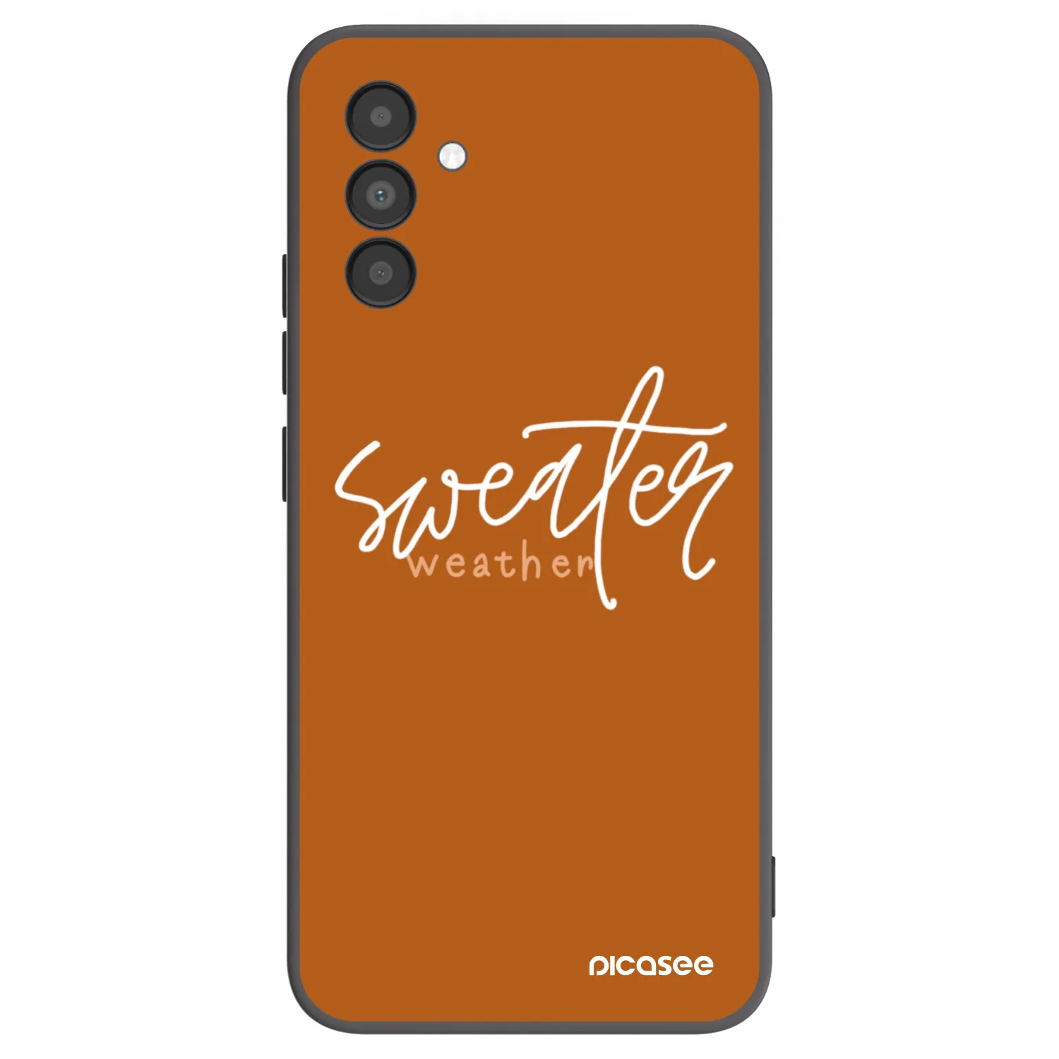 Picasee silikonski črni ovitek za Samsung Galaxy A04s A047F - Sweater weather