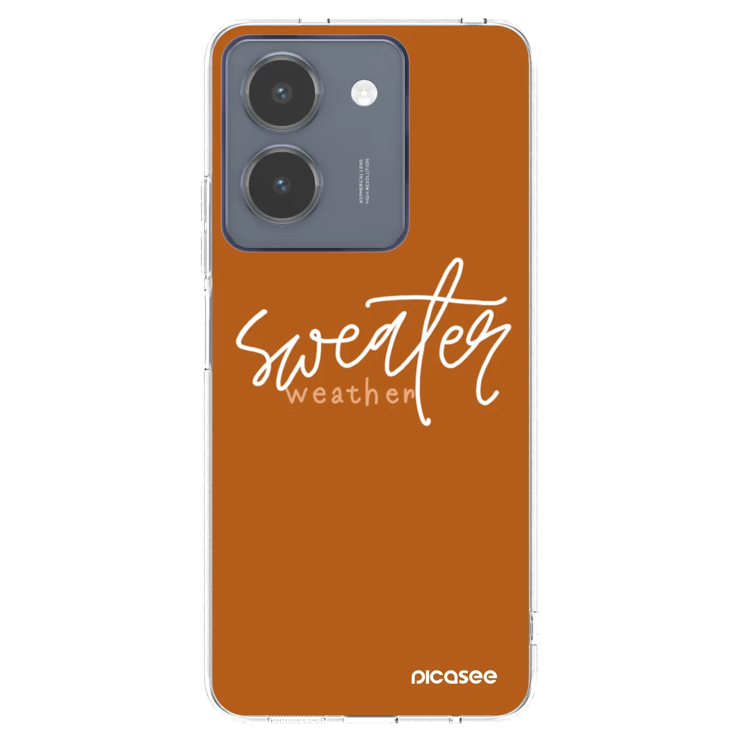 Picasee silikonski prozorni ovitek za Vivo Y36 4G - Sweater weather