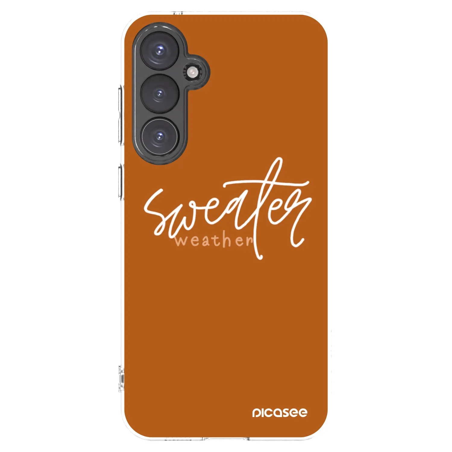 Picasee silikonski prozorni ovitek za Samsung Galaxy S23 FE S711B - Sweater weather
