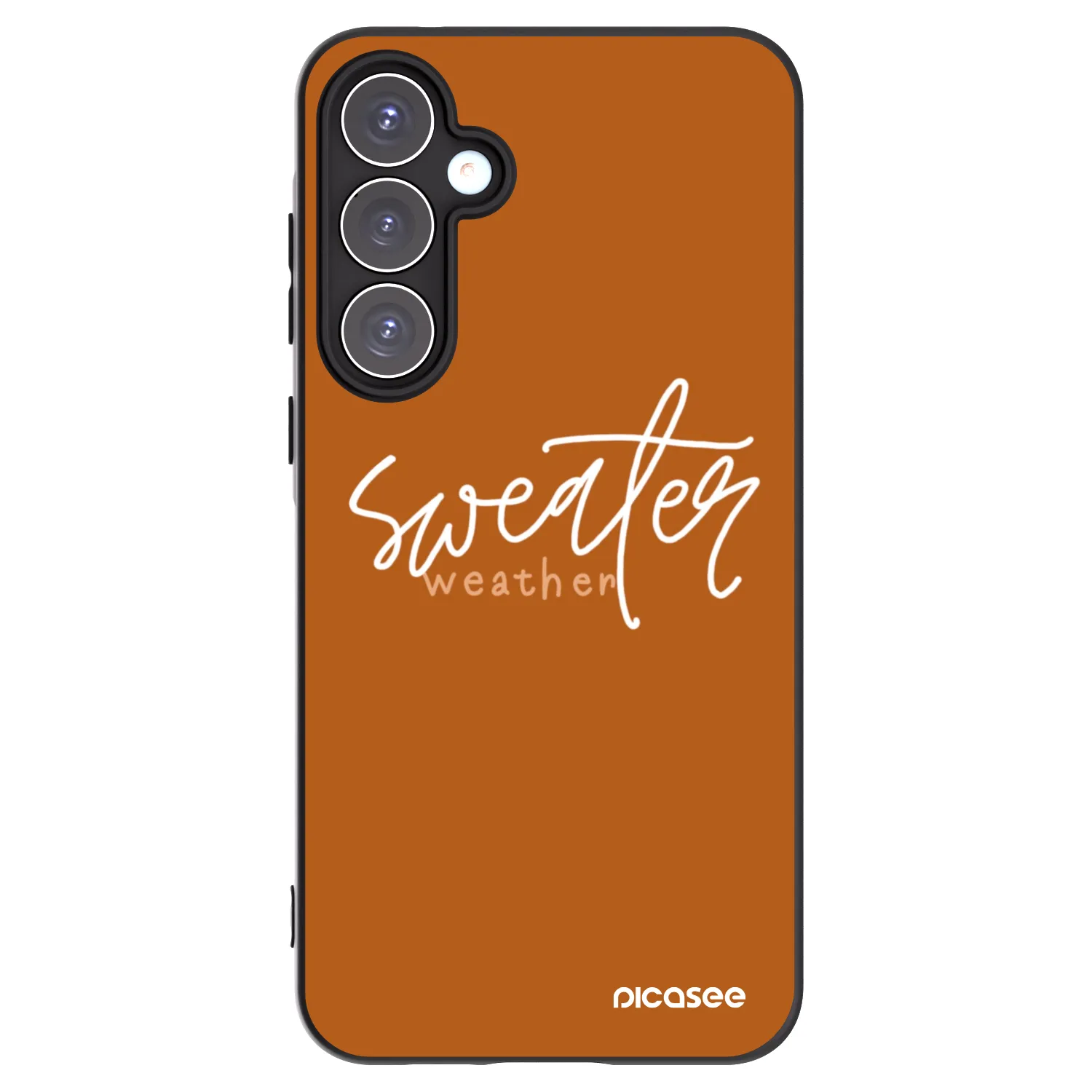 Picasee silikonski črni ovitek za Samsung Galaxy A55 5G A556B - Sweater weather