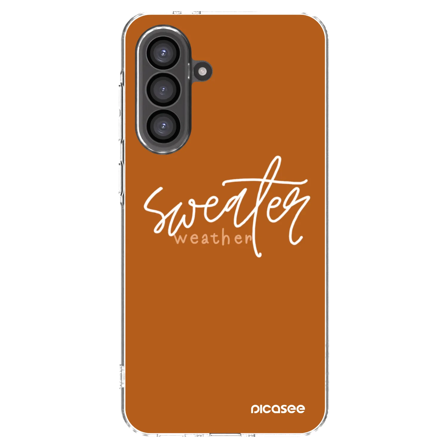 Picasee silikonski prozorni ovitek za Samsung Galaxy A56 5G A566B - Sweater weather