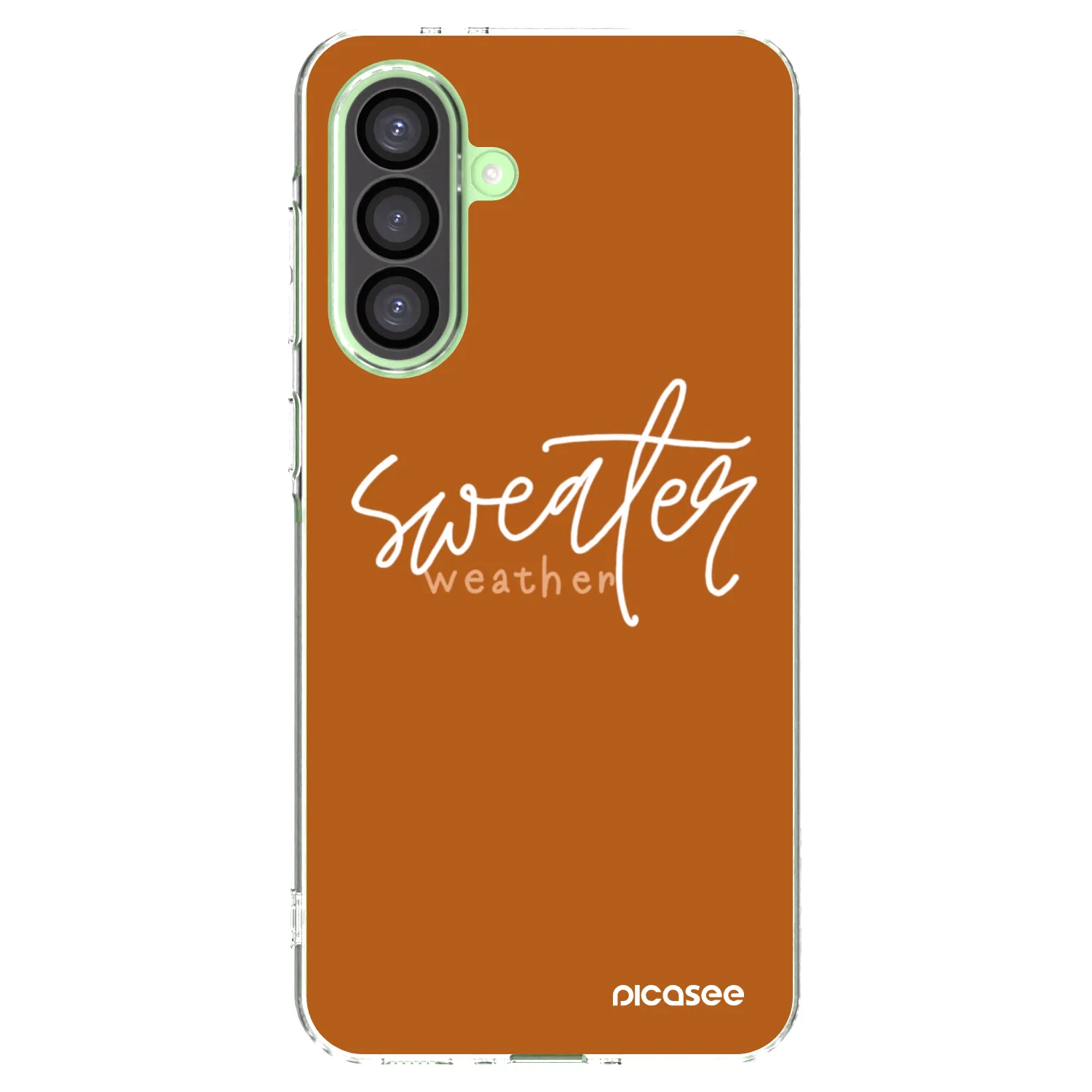 Picasee silikonski prozorni ovitek za Samsung Galaxy A26 5G A266B - Sweater weather