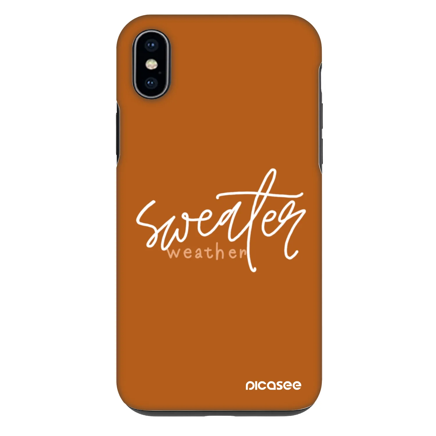Picasee Fashion Case za Apple iPhone XS Max - Sweater weather
