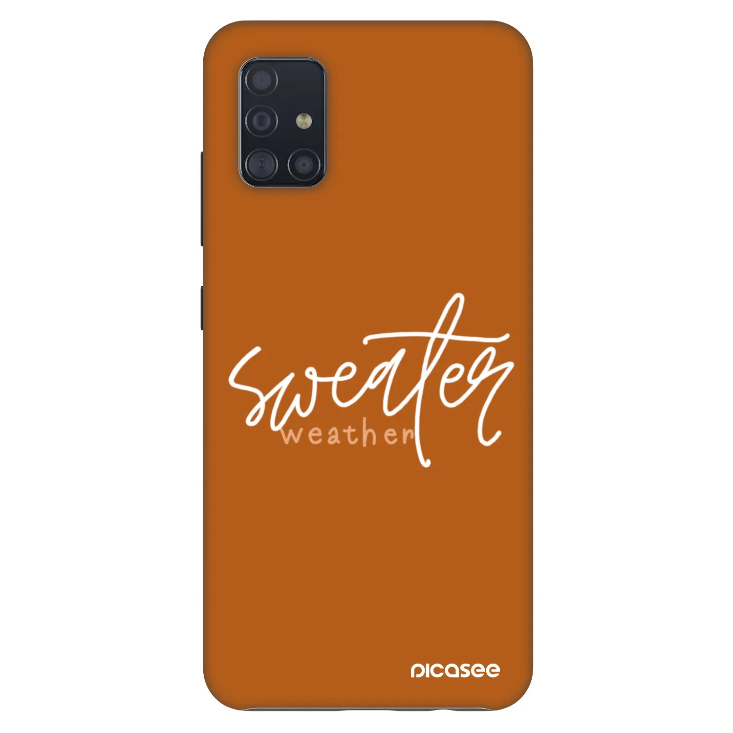 Picasee Fashion Case za Samsung Galaxy A51 A515F - Sweater weather