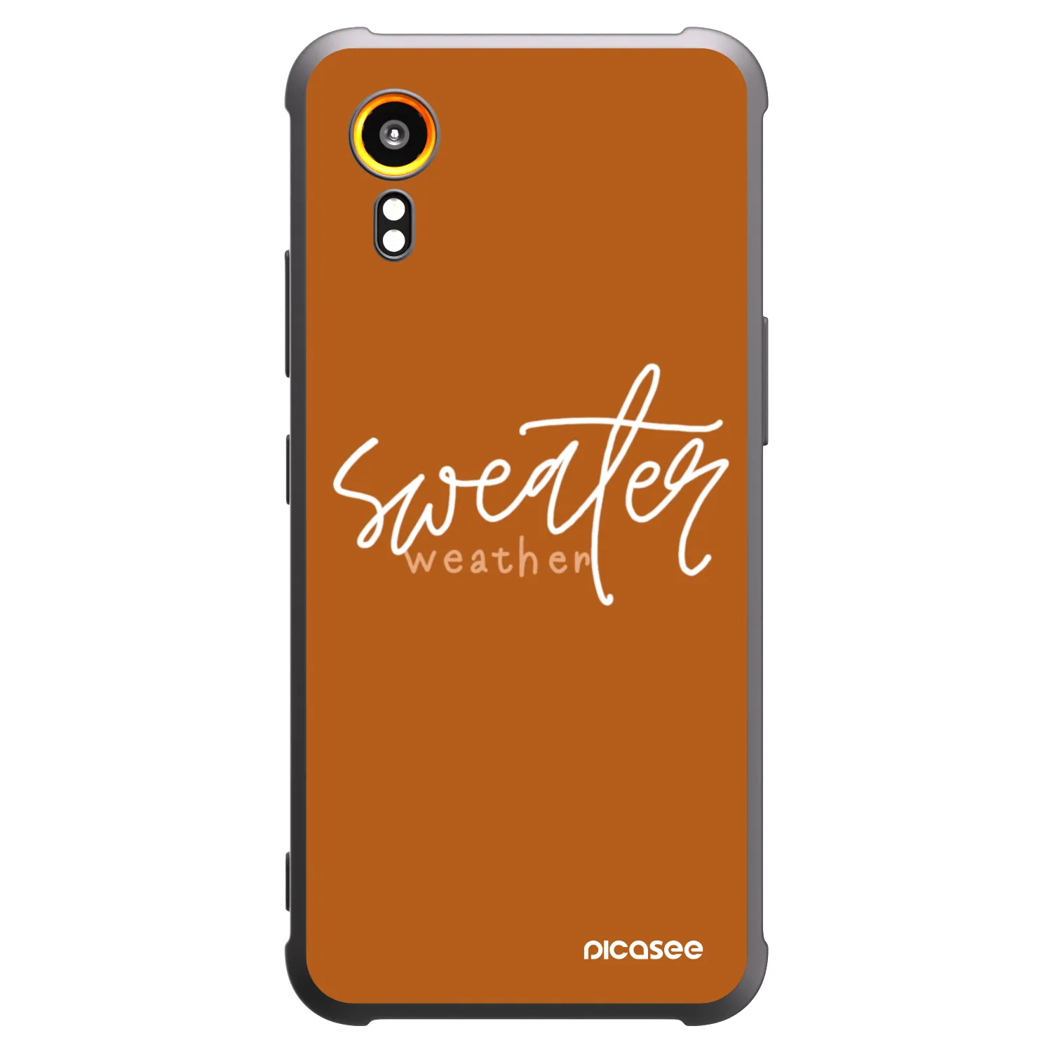 Picasee silikonski črni ovitek za Samsung Galaxy XCover 7 - Sweater weather