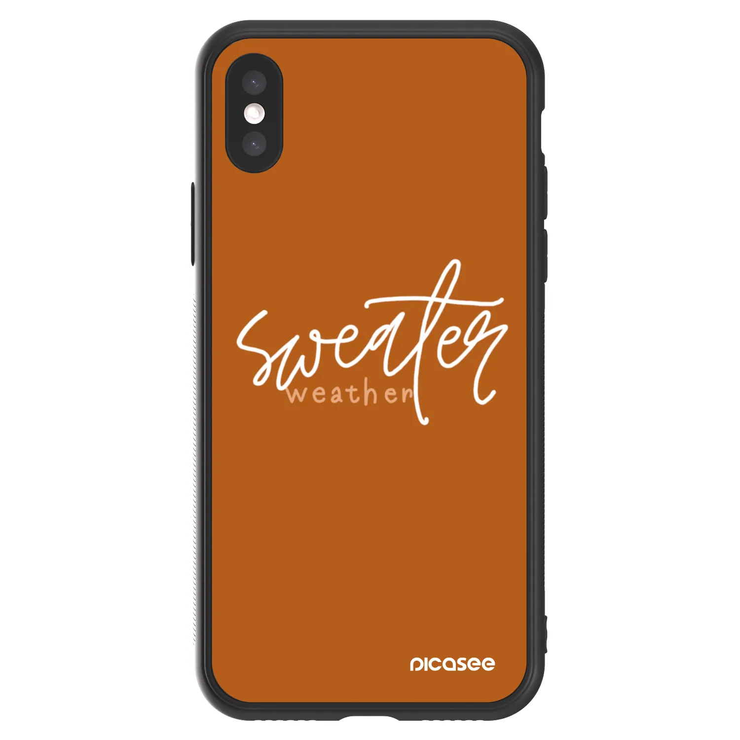 Picasee ULTIMATE CASE za Apple iPhone X/XS - Sweater weather