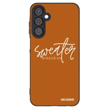 Picasee silikonski črni ovitek za Samsung Galaxy A25 A256B 5G - Sweater weather
