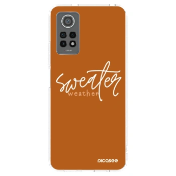 Picasee silikonski prozorni ovitek za Xiaomi Redmi Note 12 Pro 4G - Sweater weather