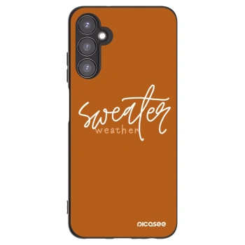 Picasee silikonski črni ovitek za Samsung Galaxy A05s A057G - Sweater weather